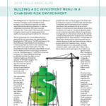 Building a DC Investment Menu in a Changing Risk Environment