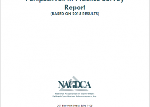 NAGDCA 2016 Perspectives In Practice Detailed Report