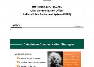 Data-Driven Communication Strategies