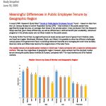 PRRL - Meaningful Differences in Public Employee Tenure by Geographic Region