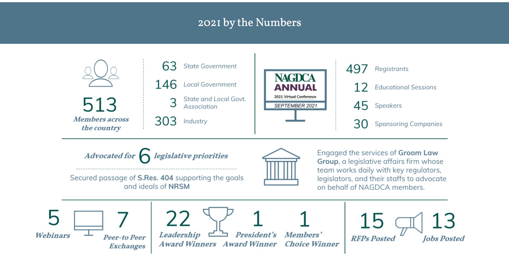 2021 Annual Report image 2021 NAGDCA Annual Report