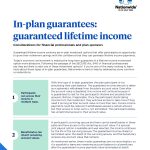 Nationwide - In-plan guarantees: guaranteed lifetime income