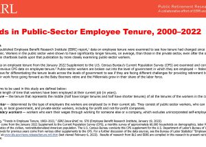 PRRL - Trends in Public-Sector Employee Tenure, 2000-2022