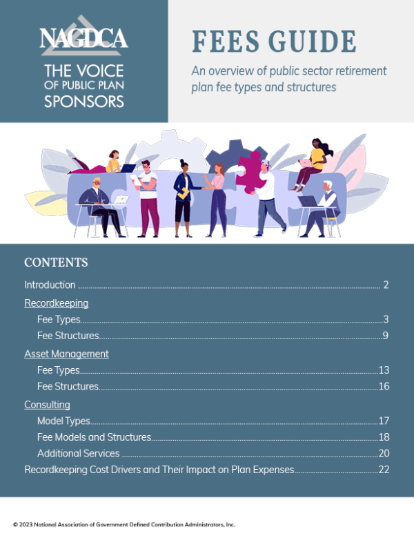 Fees Guide: An overview of public sector retirement plan fee types and structures