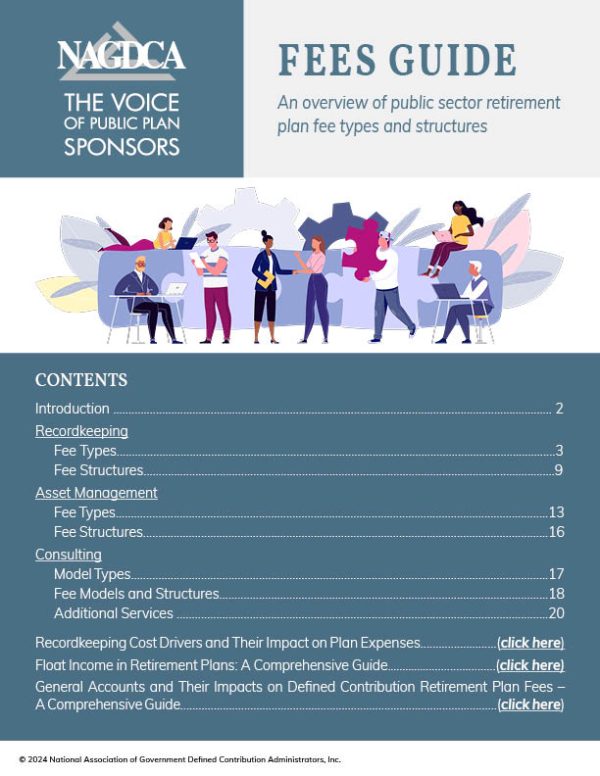 Fees Guide: An overview of public sector retirement plan fee types and structures