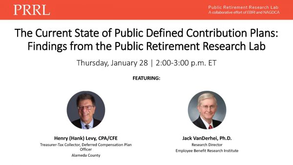 The Current State of Public Defined Contribution Plans: Findings from the Public Retirement Research Lab