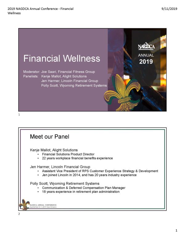Financial Wellness